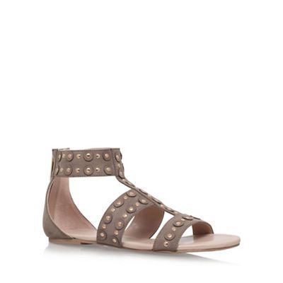 Brown 'Bounce' flat sandals